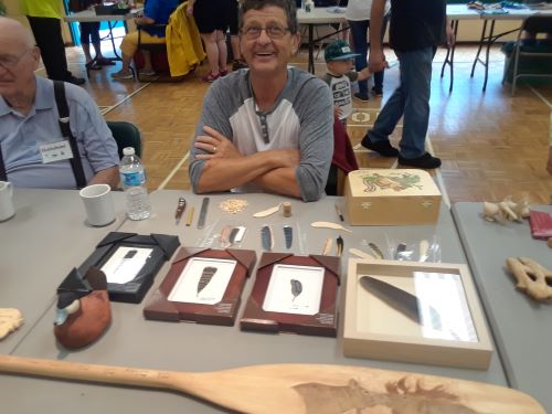 Gilles Paquette's Carving