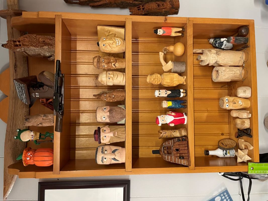 Larry Goodhand's Carving