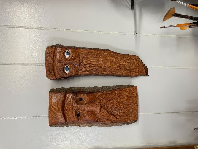 Larry Goodhand's Carving