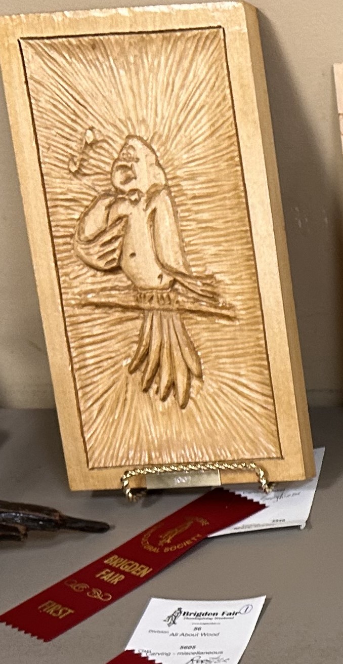 Mary Insley's Carving